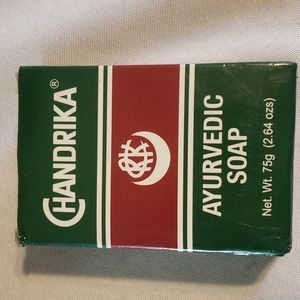 CHANDRIKA  AYURVEDIC SOAP 3 Bars 2.64 oz (75g) Ea.